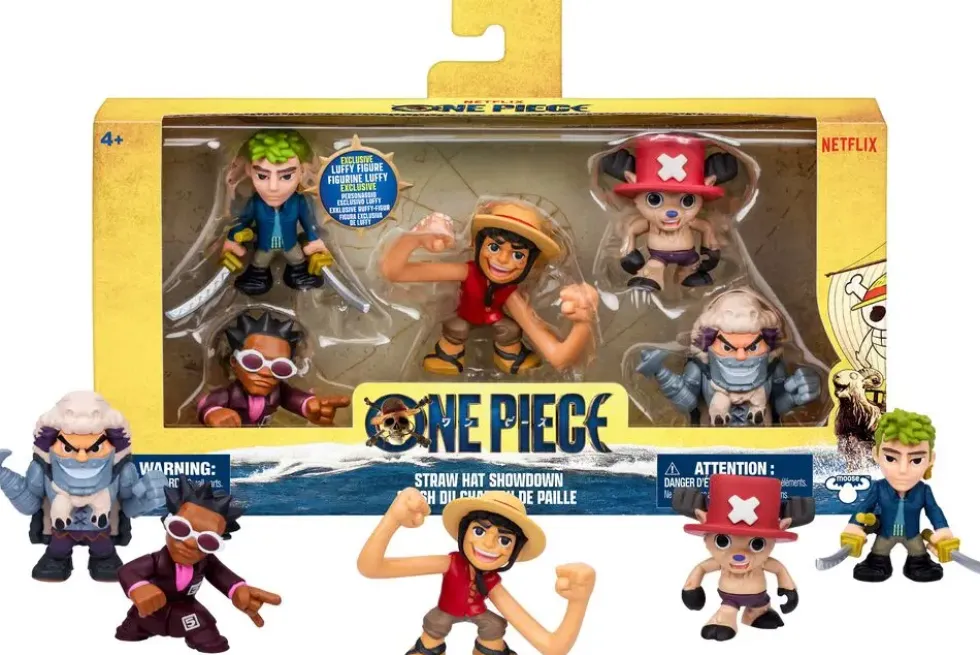 ONE PIECE NETFLIX - PACK5 MINI FIGURINES