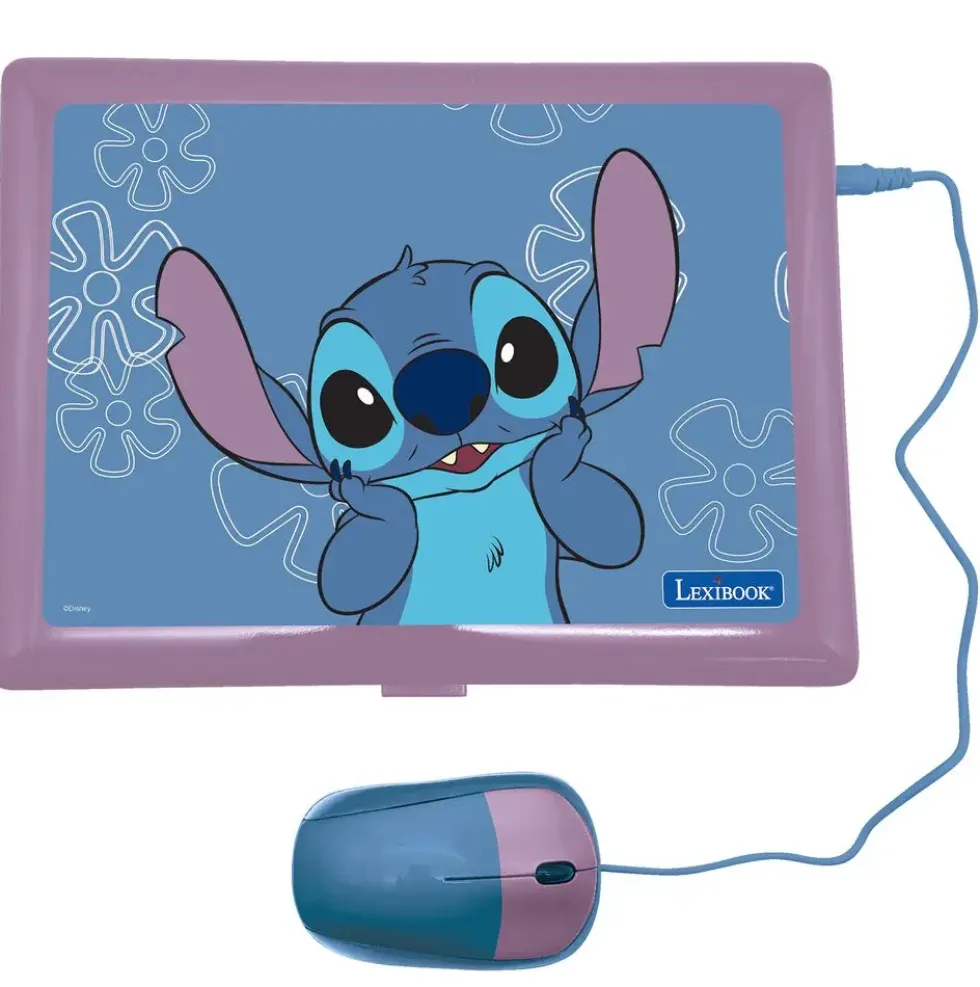 ORDINATEUR EDUCATIF BILINGUE STITCH AVEC 170 ACTIVITES (EN/FR)