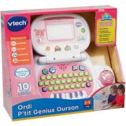 ORDI P'TIT GENIUS OURSON ROSE