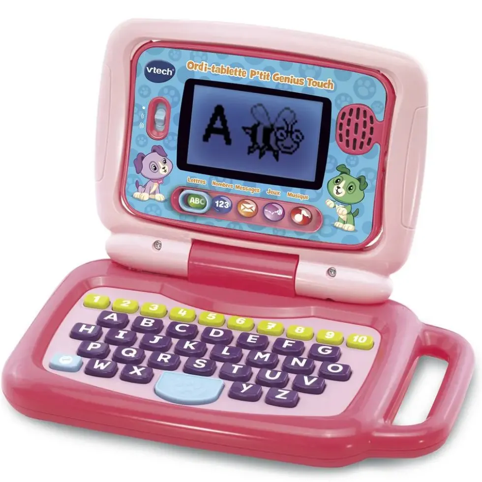 ORDI-TABLETTE P'TIT GENIUS TOUCH MAUVE