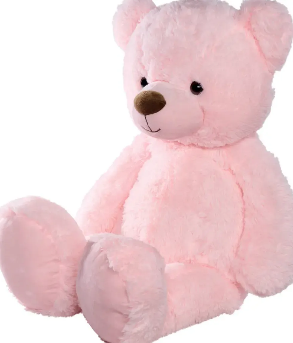 OURS ROSE 80 CM