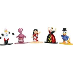 PACK DE 5 FIGURINES NANO METALFIGS DISNEY