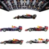 1/43 PACK DE 7 VEHICULES RED BULL F1 AVEC UN PRESENTOIR