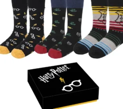 PACK 3 PAIRES DE CHAUSSETTES HARRY POTTER T. 35-41
