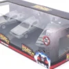 1/32 PACK 3PCS DMC TIME MACHINE 1 -2 -3 SILVER