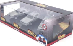 1/32 PACK 3PCS DMC TIME MACHINE 1 -2 -3 SILVER