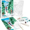 PALETTE D'ARTISTE DANS LES ALPES