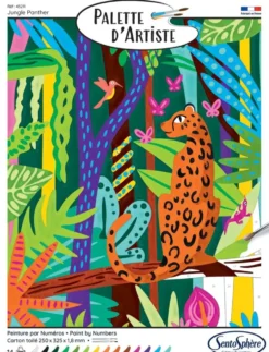 PALETTE D'ARTISTE JUNGLE PANTHER