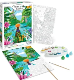 PALETTE D'ARTISTE LAGON EN THAILANDE