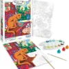 PALETTE D'ARTISTE LE CHAT ET LE POISSON