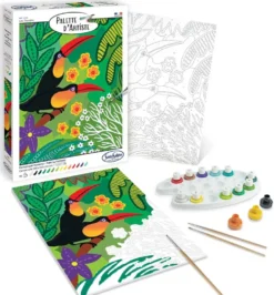 PALETTE D'ARTISTE LES TOUCANS