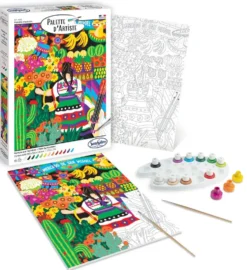PALETTE D'ARTISTE MARCHE MEXICAIN