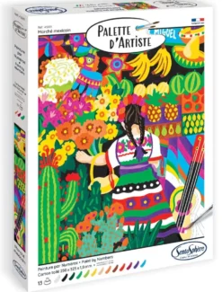 PALETTE D'ARTISTE MARCHE MEXICAIN