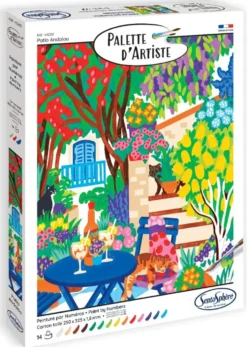 PALETTE D'ARTISTE PATIO ANDALOU