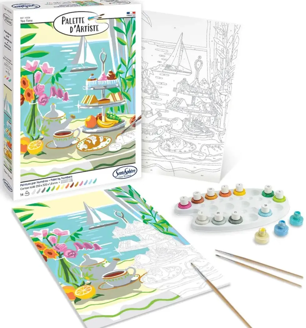 PALETTE D'ARTISTE TEA TIME