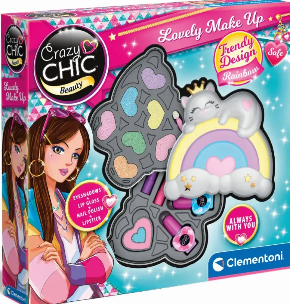 PALETTE DE MAQUILLAGE ARC-EN-CIEL - LOVELY MAKE UP RAINBOW