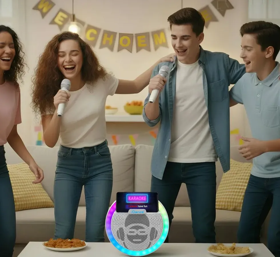 PARTY BALL ENCEINTE BLUETOOTH KARAOKE
