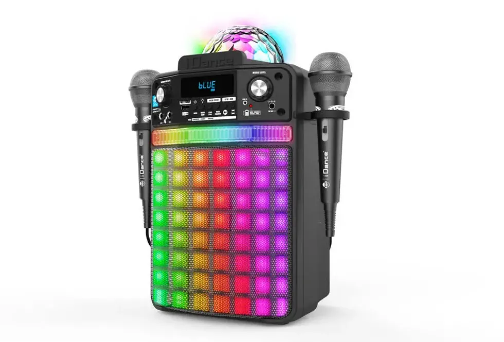 PARTY GROOVE - ENCEINTE BLUETOOTH PORTABLE KARAOKE 9 EN 1