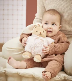 PATAPOUF LAPIN ROSE 17CM