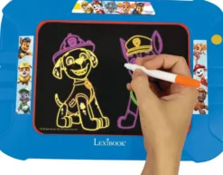 PAT PATROUILLE - ARDOISE A DESSINER LUMINEUSE NEON AVEC FEUTRES
