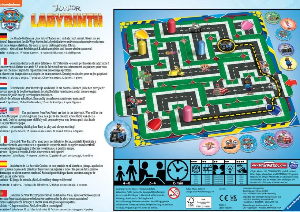 PAT'PATROUILLE - LABYRINTHE JUNIOR