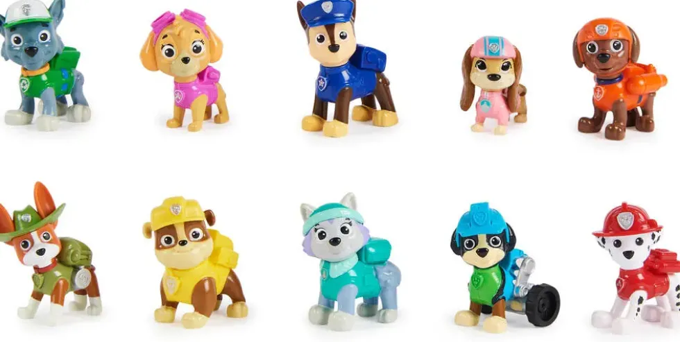 PAT' PATROUILLE - MULTIPACK FIGURINES 10E ANNIVERSAIRE