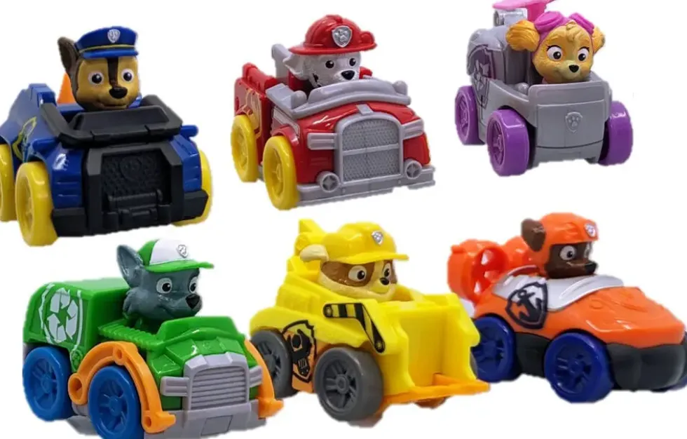 PAT' PATROUILLE - PACK 6 RACERS PUP SQUAD