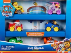 PAT' PATROUILLE - PACK 6 RACERS PUP SQUAD