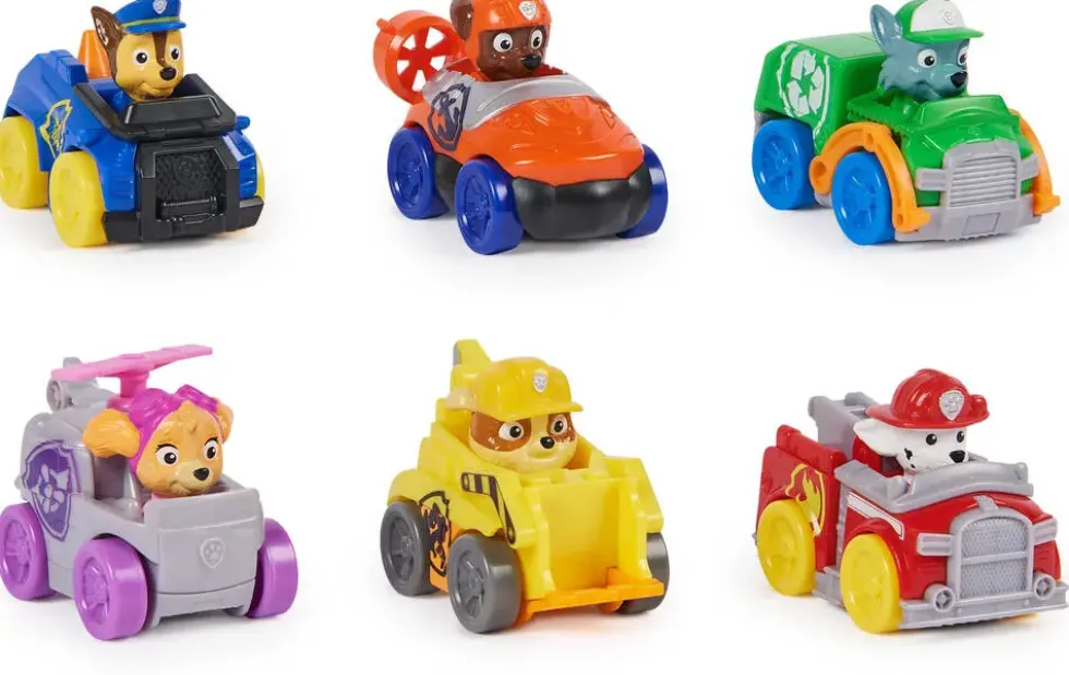 PAT' PATROUILLE - PACK 6 RACERS PUP SQUAD