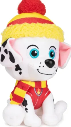 PAT'PATROUILLE - PELUCHE 15 CM MARCUS WINTER HOLIDAY