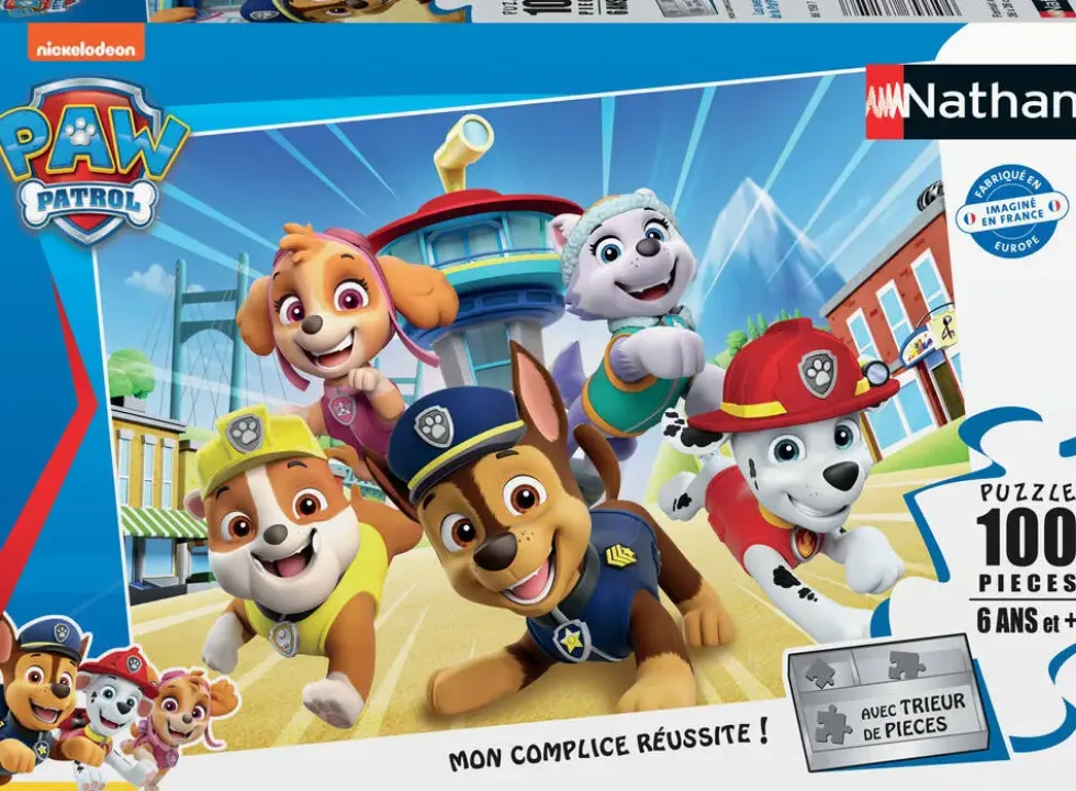 PAT'PATROUILLE - PUZZLE 100 PIECES - LES AVENTURES DE PAT'PATROUILLE