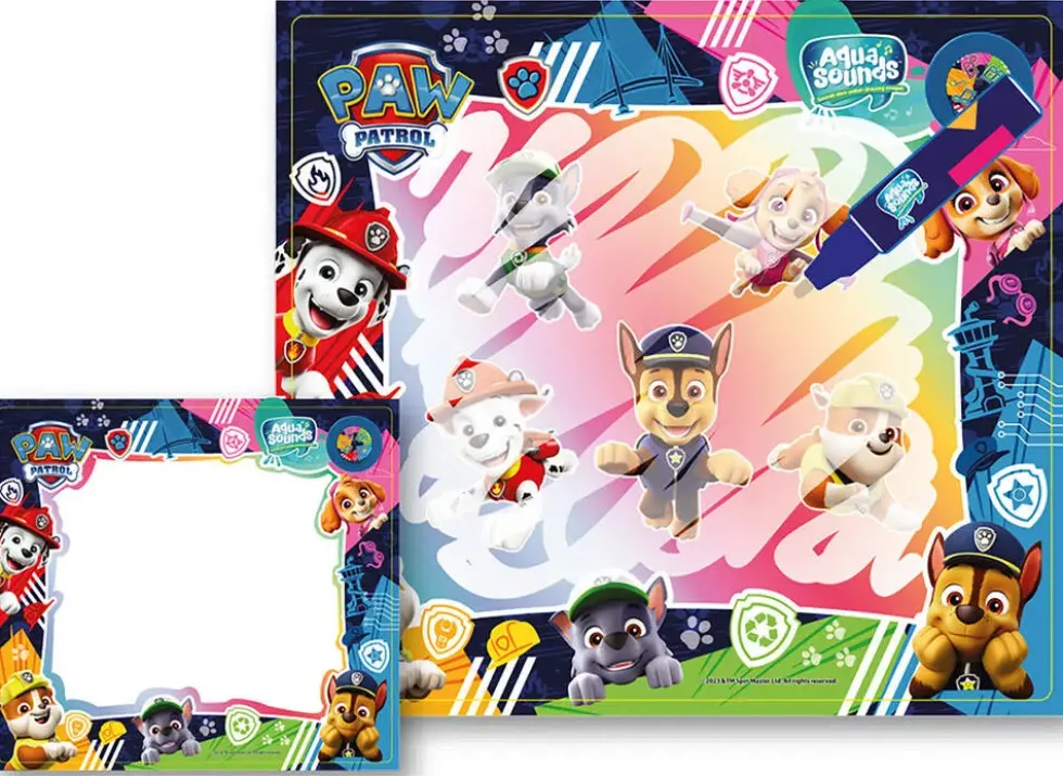 PAT' PATROUILLE - TAPIS AQUASOUND 45 X 50 CM