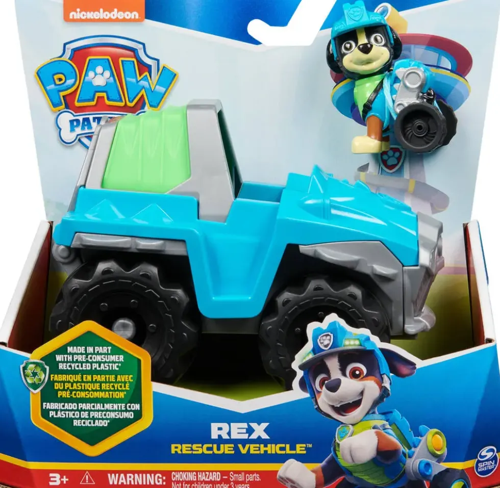 PAT'PATROUILLE - VEHICULE ET FIGURINE REX