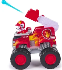 PAT' PATROUILLE- VEHICULE + FIGURINE RESCUE WHEELS MARCUS