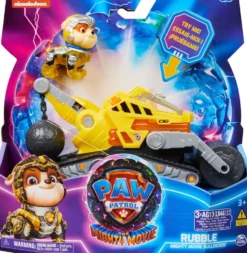 PAT'PATROUILLE - VEHICULE + FIGURINE RUBEN LA SUPER PATROUILLE - LE FILM