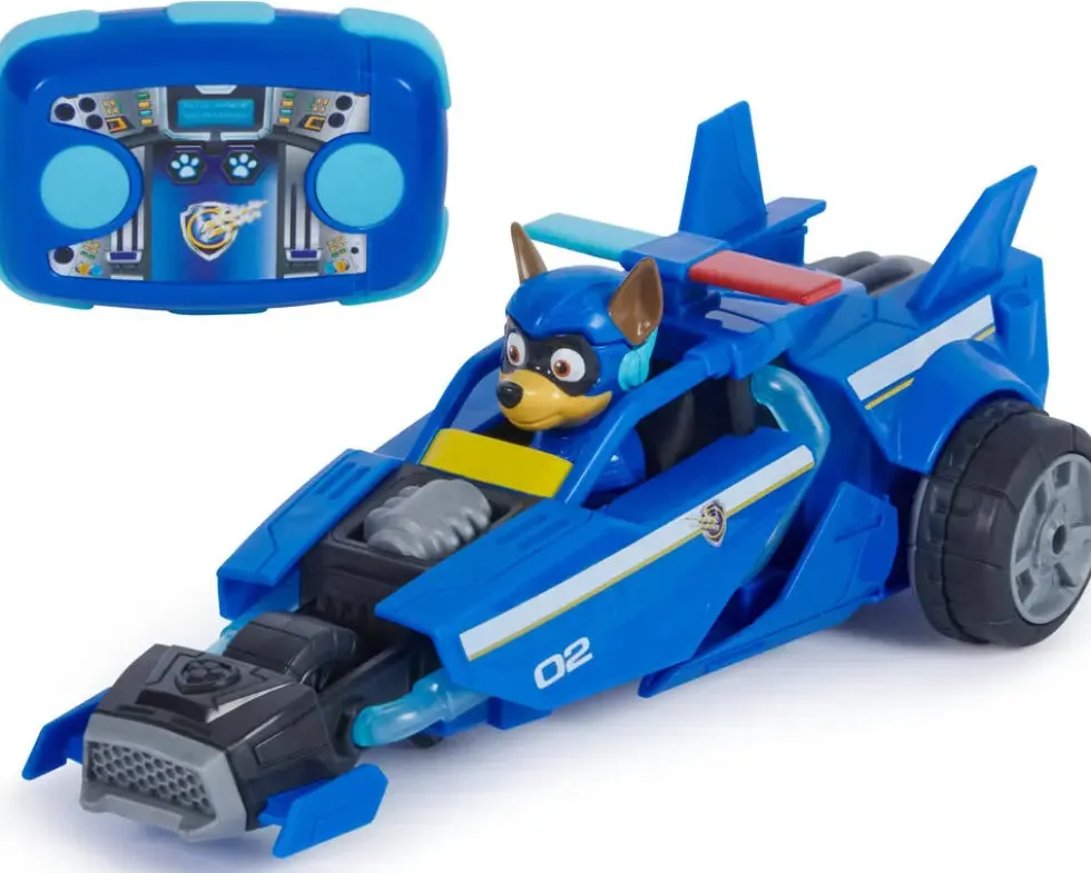 PAT'PATROUILLE - VEHICULE RADIOCOMMANDE CHASE LA SUPER PATROUILLE LE FILM