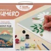 PEINTURE AU NUMERO 30 X 40 MONT FUJI