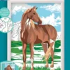 PEINTURE PAR NUMEROS - LE CHEVAL