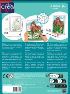 PEINTURE PAR NUMEROS - LE CHEVAL
