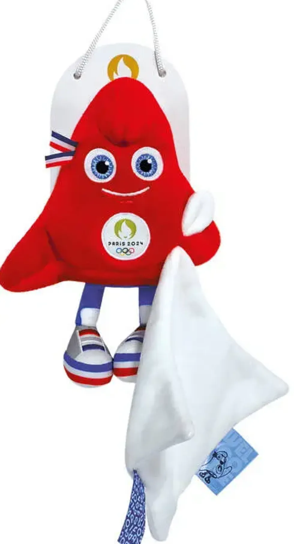PELUCHEAVEC DOUDOU- MASCOTTE JEUX OLYMPIQUES PARIS 2024 - 22 CM