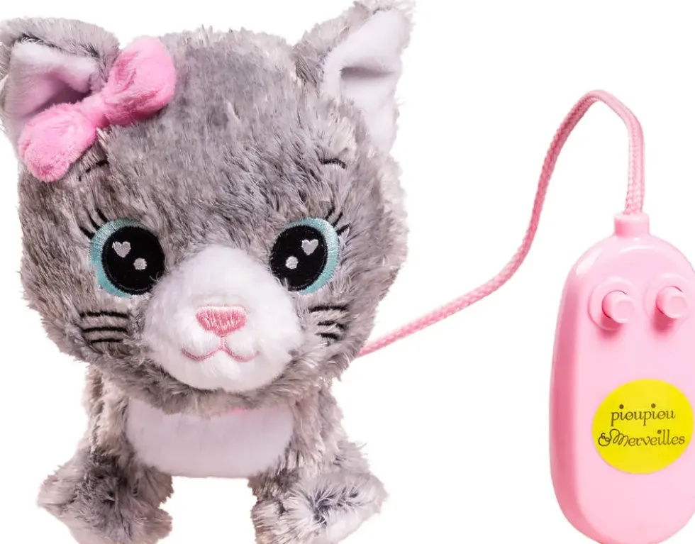 PELUCHE CHAT MOUSTACHE FILOGUIDEE