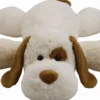 PELUCHE CHIEN CREME COUCHE - 76CM