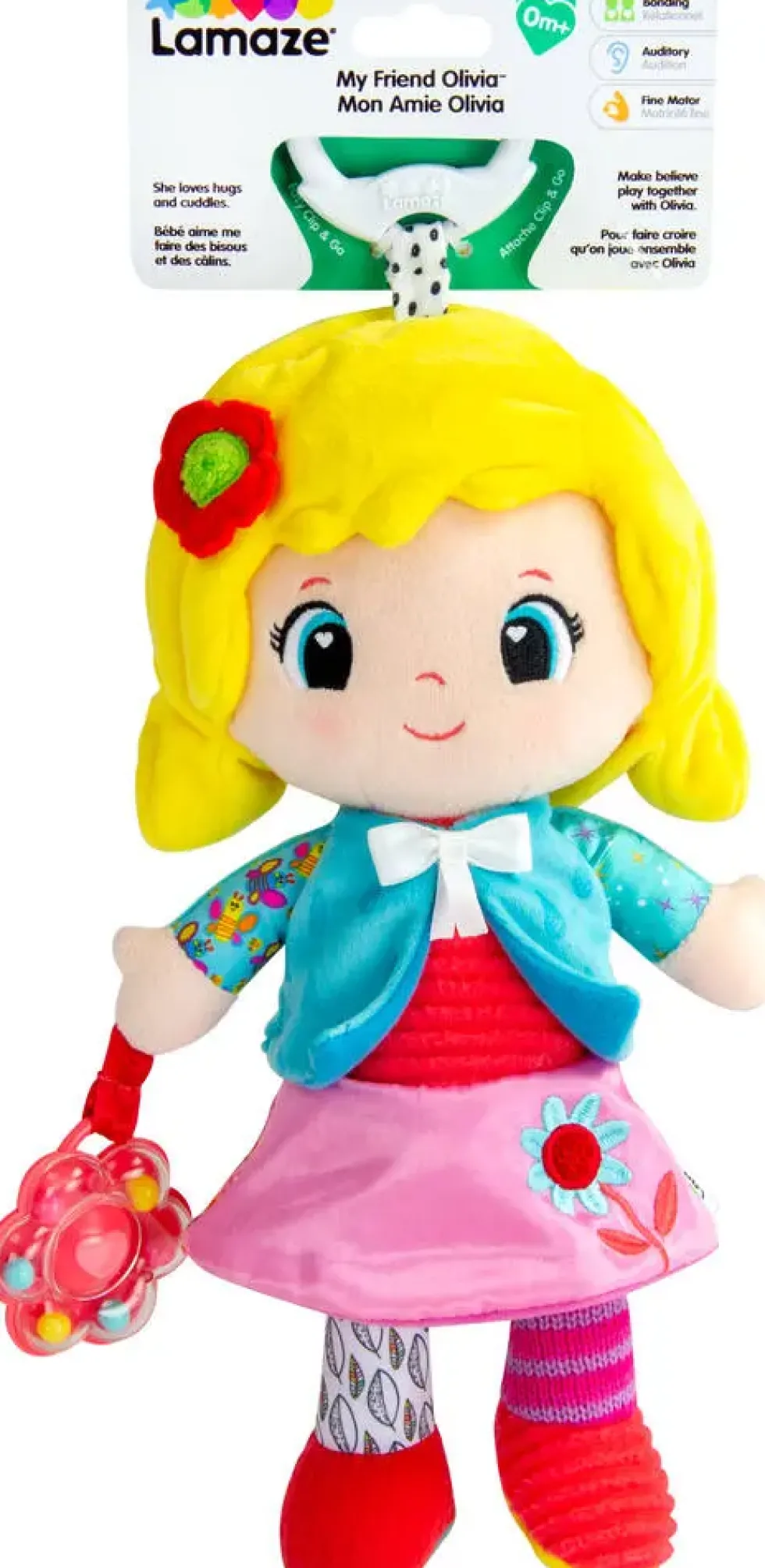 PELUCHE CLIP - OLIVIA MON AMIE