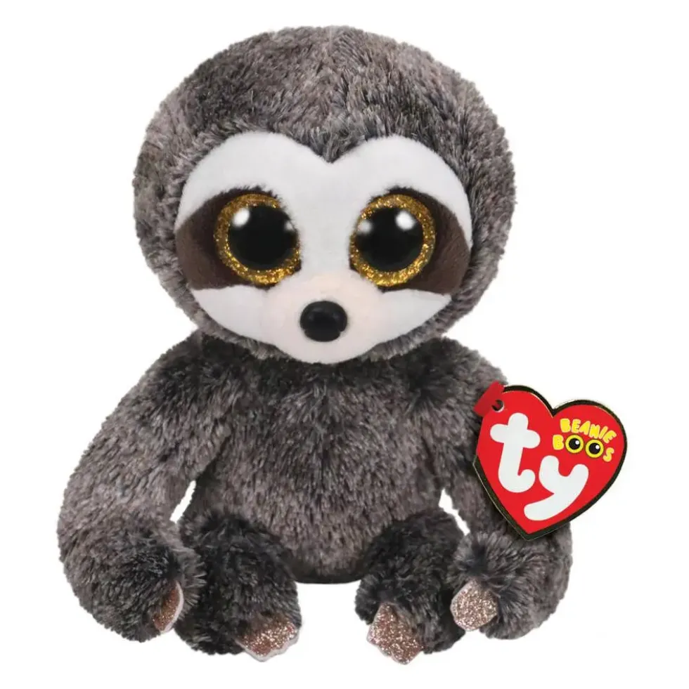 PELUCHE DANGLER LE PARESSEUR 23 CM - BEANIE BOO'S -