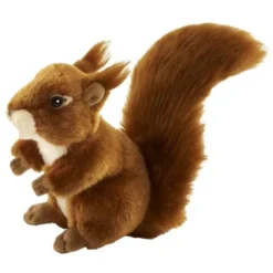 PELUCHE ECUREUIL - 20 CM