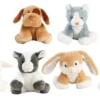 PELUCHE FLOPPY STRETCHY ANIMAL 15 CM