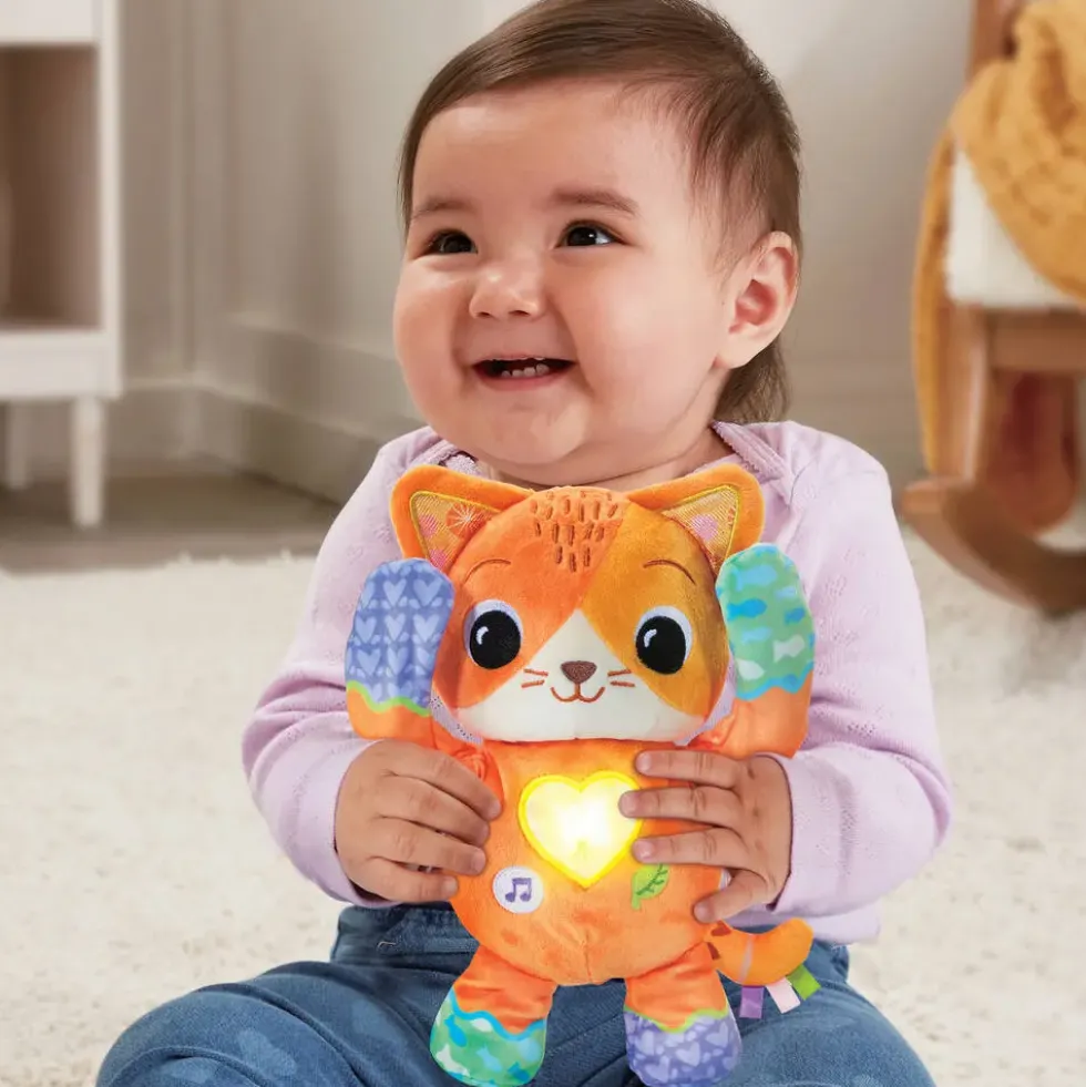PELUCHE FRIPON CACHE-CACHE CHATON