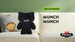PELUCHE FUGGLER FART FACE 22 CM