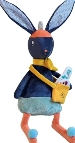 PELUCHE - GABIN LAPIN D'ACTIVITÉS