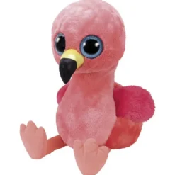 PELUCHE GILDA FLAMANT ROSE 40 CM BEANIE BOO'S